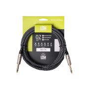  FBS-3(BK/WH) Кабель инструментальный, черный/белый, 3м