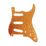  DPP-ST-GOS Защитная накладка электрогитары Stratocaster, SSS, золото