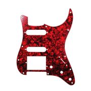  DPP-ST-RDP-HSS Защитная накладка электрогитары Stratocaster, HSS, красная