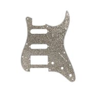  DPP-ST-SIS-HSS Защитная накладка электрогитары Stratocaster, HSS, серебро