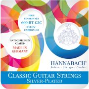  600HT-G3C Silver-Plated Комплект струн для классической гитары, сильное натяжение