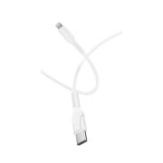  00-00028376 Кабель GP21TL Type-C (m)-Lightning (m) 3.0A 27W силикон белый