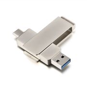  00-00030045 Флеш-накопитель MODERN 64GB USB3.0 Type-C (m) металл серый