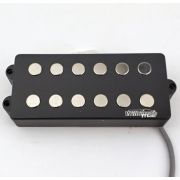 WOM6-BK M Series Звукосниматель для 6-струнной бас-гитары, хамбакер, MM-Bass 