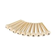 A021IVY/2PVC Фиксатор струн слоновая кость с черной точкой  