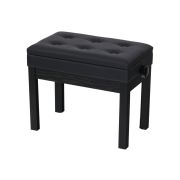  HY-P410-SATIN-BLACK Банкетка, матовый черный, искусственная кожа