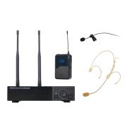  OWS-U1200D01L02-plus Беспроводная система с головным и петличным микрофонами, с кейсом