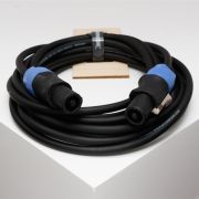  SC215-SPSP-25m Кабель акустический гибкий, 2x1,5мм, Speakon, 25м