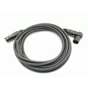  E62-XLR-MR-F-0300-0 Кабель микрофонный XLR-M-F, прямой/угловой, 3м