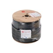 HC315BK-100 Кабель гибридный акустический, черный, 100м, Feby Сable