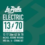  HRS-D4 HRS Drop Tune Комплект струн для электрогитары, никелированные, 13-70