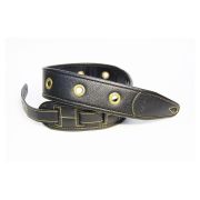  FL7000006CU Leather Custom Ремень для гитары, кожаный, черный