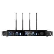  OWS-U2200HD01L03-B-PRO Двухканальная радиосистема, ручной, головной, петличный микрофон