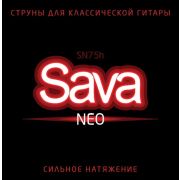  SN75h Sava Neo Hard Комплект струн для классической гитары, сильное натяжение