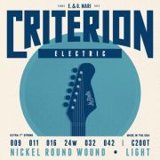  C200T Criterion Комплект струн для электрогитары, никелированные, 9-42