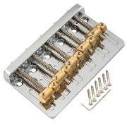  MX2822CR Бридж для 5-струнной бас-гитары, хром