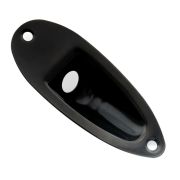  MX2640BK Накладка выходного разъема гитары Strat, черная