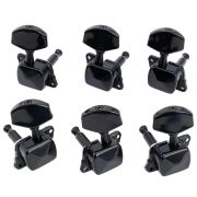  MX1351BK-3MX1352BK-3 Колки для гитары 3+3, черные