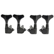  MX1357BK-2MX1358BK-2 Колки для бас-гитары 2+2, черные