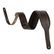  M26PD-DBR-ACO Amped Leather Series Ремень для акустической гитары, кожаный, коричневый