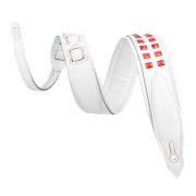  M81GRPDX-WHT Rebel Leathers Series Ремень для гитары, кожаный, белый