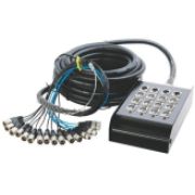  XSNC1204-15 Сценическая коммутационная коробка, 12хXLR входов + 4хXLR выхода, 15м