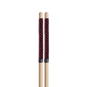  SRCR Stick Rapp Лента для барабанных палочек, черная/красная клетка