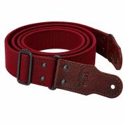  FL10101CP CottonPower Ремень для гитары, хлопок, бордовый