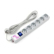  SPG6-16-3M PowerCube Фильтр-удлинитель, 6 розеток, 16А/3,5кВт, 3м