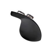 VC01Eu-4/4 Подбородник для скрипки, модель Guarneri. Форма крепления - U. Материал - черное дер. 