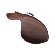VC01Ru-4/4 Подбородник для скрипки, модель Guarneri. Форма крепления - U. Материал - палисандр. 