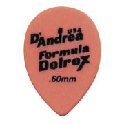 RD358.60TM Медиаторы 72шт, маленькая капля, матовая поверхность. D`Andrea