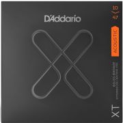 D'Addario XTABR1047 XT Комплект струн для акустической гитары, бронза 80/20, 10-47, с покрытием