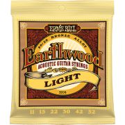 Ernie Ball 2004 струны для акуст.гитары Earthwood 80/20 Bronze Light (11-15-22w-30-42-52)