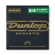 Dunlop DAP1048 Комплект струн для акустической гитары, фосф.бронза, Extra Light, 10-48