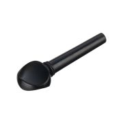 VP01E-4/4 Колок для скрипки, швейцарская модель. Материал - черное дерево. 