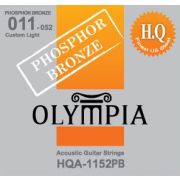 Olympia HQA1152PB струны для акуст.гитары Phosphor Bronze (11-15-22w-32-42-52)