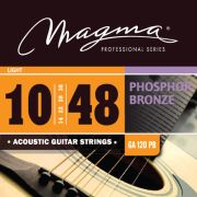 Magma Strings GA120PB - Струны для акустической гитары 10-48, Серия: Phosphor Bronze