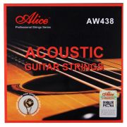 Alice AW438-SL Комплект струн для акустической гитары, фосфорная бронза, 11-52