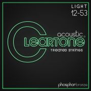 Cleartone 7412 Phosphor Bronze Комплект струн для акустической гитары, фосфорная бронза, с покрытием