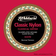 EJ27N CLASSIC Струны для классической гитары нейлоновые Student Normal D`Addario