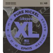  EPN115 XL Pure Nickel Комплект струн для электрогитары, никель, Medium 11-48