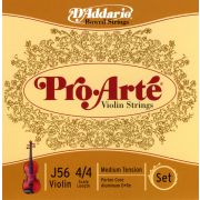 J56-4/4M PROARTE Комплект струн для скрипки D`Addario
