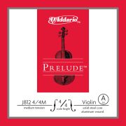 J812-4/4M PRELUDE Струна A/ЛЯ для скрипки D`Addario