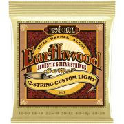 ERNIE BALL 2013 - струны для 12стр. акуст.гитары 80/20 Custom Light (10-48)