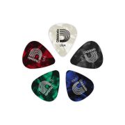 1CAP4-10 Pearl Celluloid Medium Медиаторы разноцветные средние, целлулоид, 10шт 