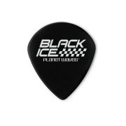 3DBK2-10  Black Ice Light Медиаторы черные, тонкие,10шт 