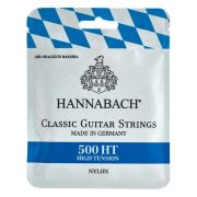 Hannabach 500HT Комплект струн для классической гитары, посеребренная медь, сильное натяжение