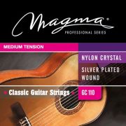 Magma Strings GC110 - Струны для классической гитары, Серия: Nylon Crystal Silver Plated Wound, Обмо