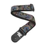  50JS04 Joe Satriani Ремень для гитары, рисунок «Snakes Mosaic»